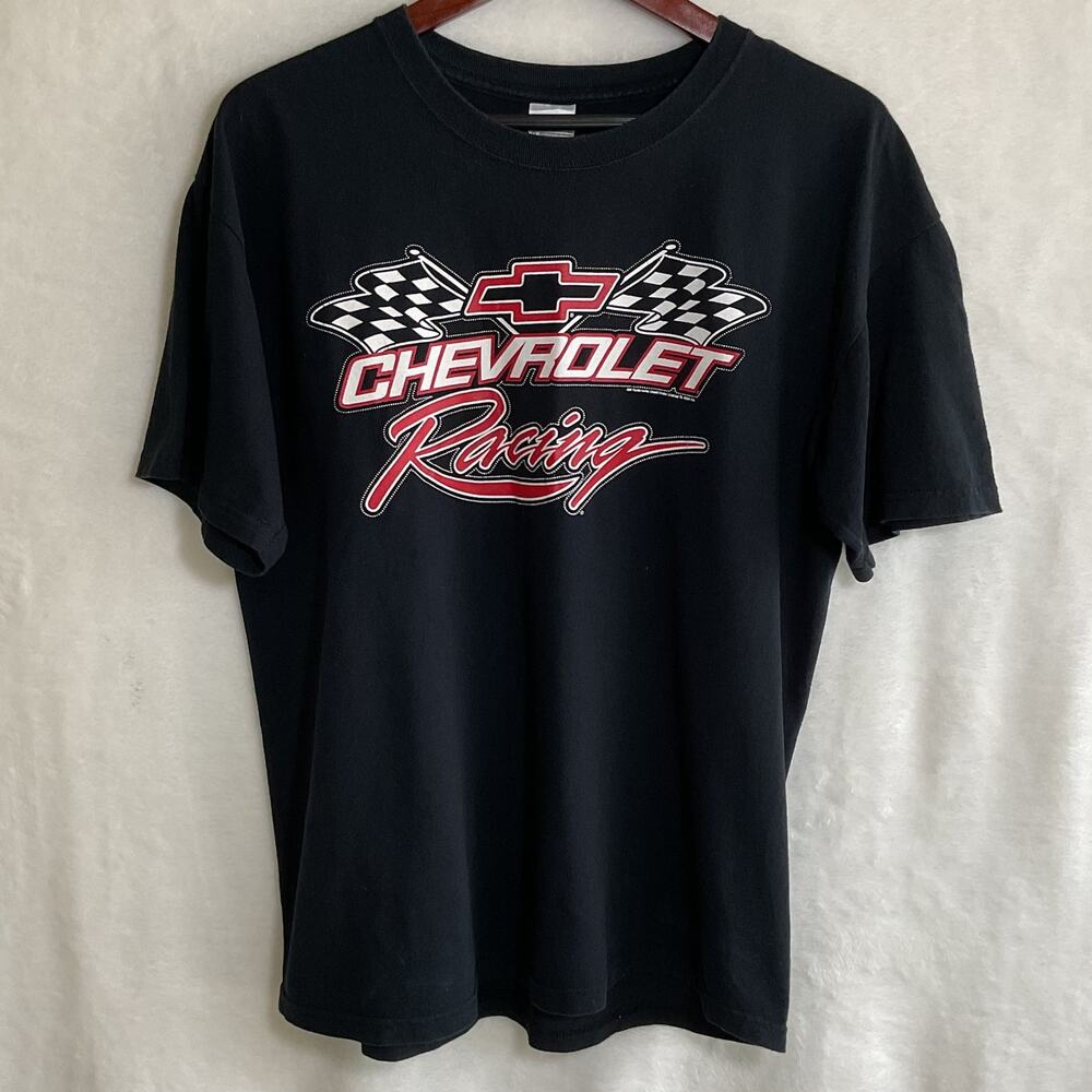 Gildan Chevrolet NASCAR Racing Tshirt Large